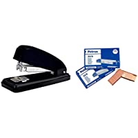 PETRUS 44792 - Grapadora para oficina gama Clásica modelo 226 color negro + 22-6 - Grapas